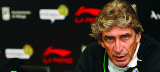 Den h&ouml;gt profilerade tr&auml;nare Manuel Pellegrini