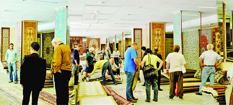 Foto Periske tæppekøbere til ES marts 2014