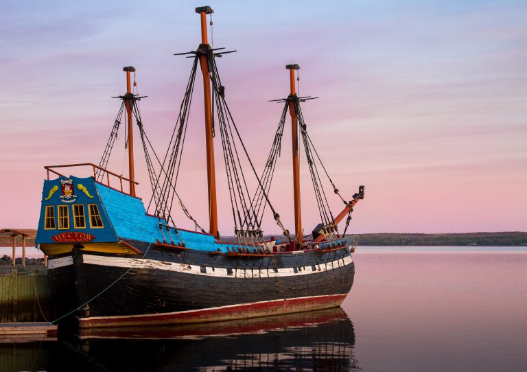 Pictou,,Ns,-,June,1,2018:,Replica,Of,The,Historical