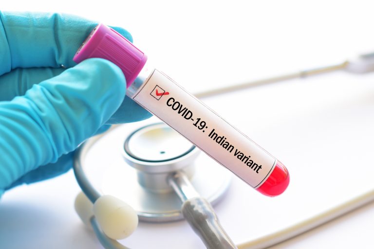 Indian,Variant,Covid-19,,Blood,Sample,Tube,Positive,With,Indian,Strain