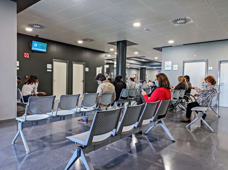 Huelva,,Spain,-,November,19,,2020:,Waiting,Room,For,External
