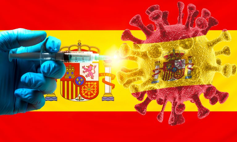 Mallorca,Spanish,Corona,Virus,Vaccination,-,Doctor,Inoculates,Covid-19,Virus