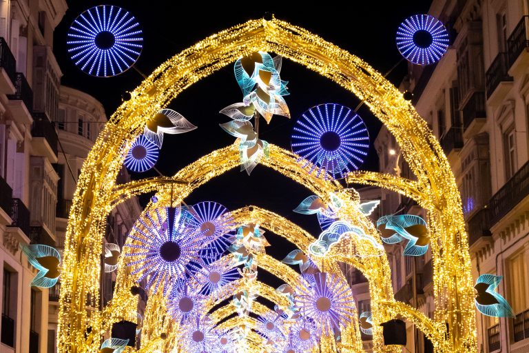 Detail,Part,Of,Lights,Christmas,"the,Christmas,Forest",In,Famous