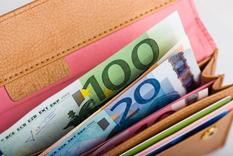 Euro,Money,In,Wallet