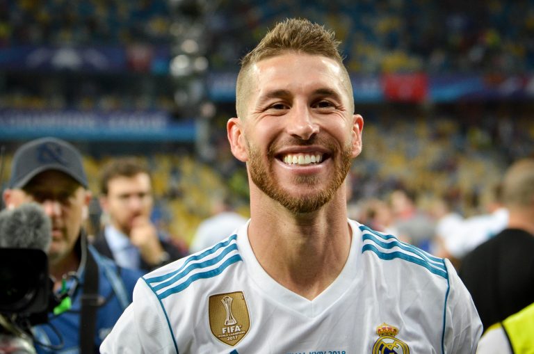 Kyiv,,Ukraine,-,May,26,,2018:,Sergio,Ramos,Of,Real