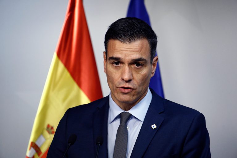Brussels,,Belgium.,14th,Dec.,2018.,Spanish,Prime,Minister,Pedro,Sanchez