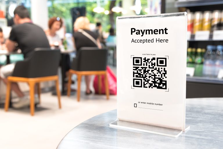 Qr,Code,Payment,,,Online,Shopping,,,Cashless,Technology,Concept.