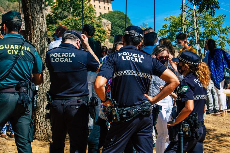 Carmona,Spain,September,26,,2021,Focus,Of,Local,Police,Patrolling