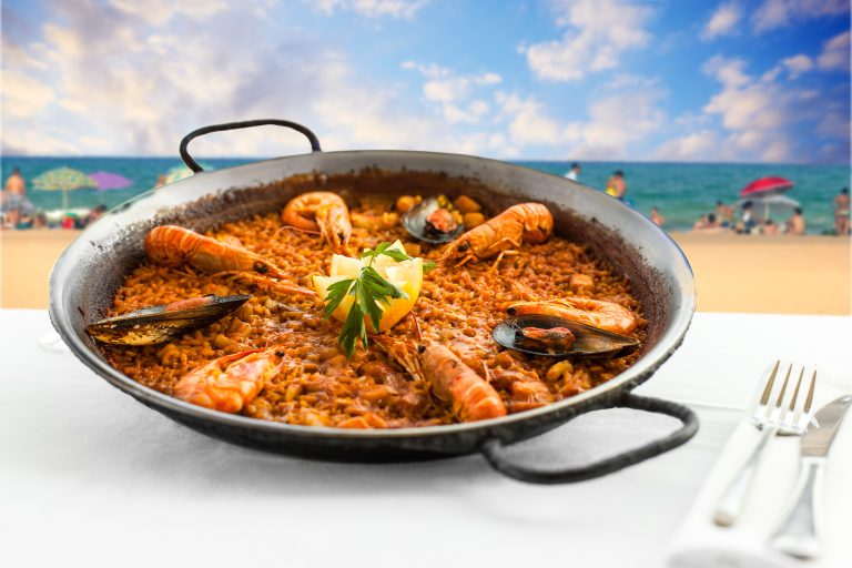 Typical,Valencian,Paella