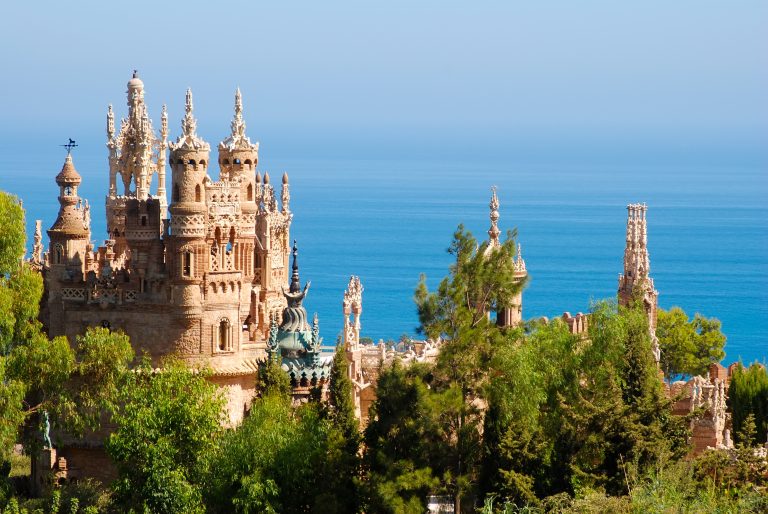 Old,Castle,To,Spain,,The,City,Of,Benalmadena
