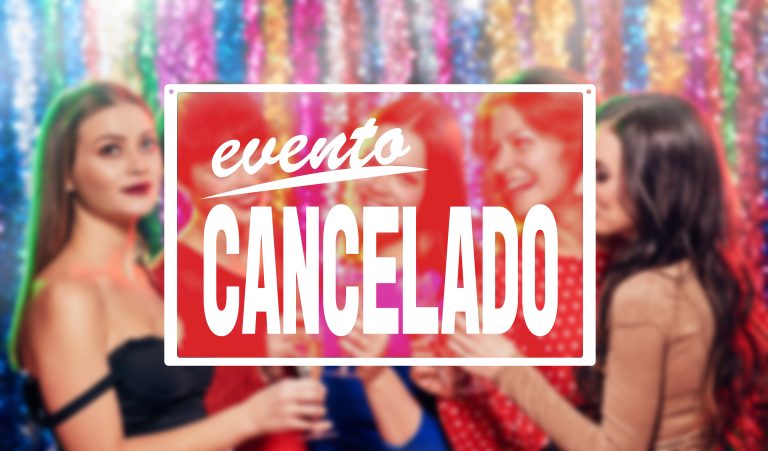 Sign,Saying,Event,Canceled,In,Spanish,,Warning,To,Stay,Home