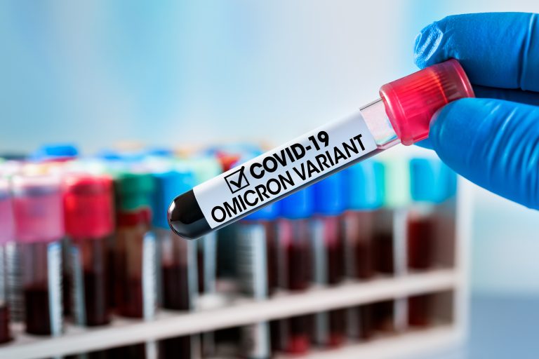 Researcher,In,Analysis,Lab,Holding,Sample,Of,New,Strain,Of