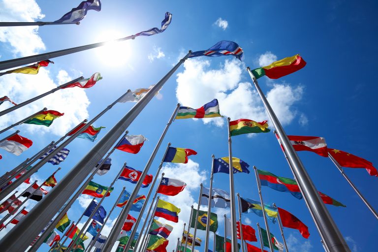 Flags,Of,All,Nations,Of,The,World,Are,Flying,In