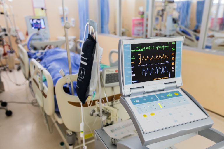 Vital,Signs,Monitor,In,Hospital