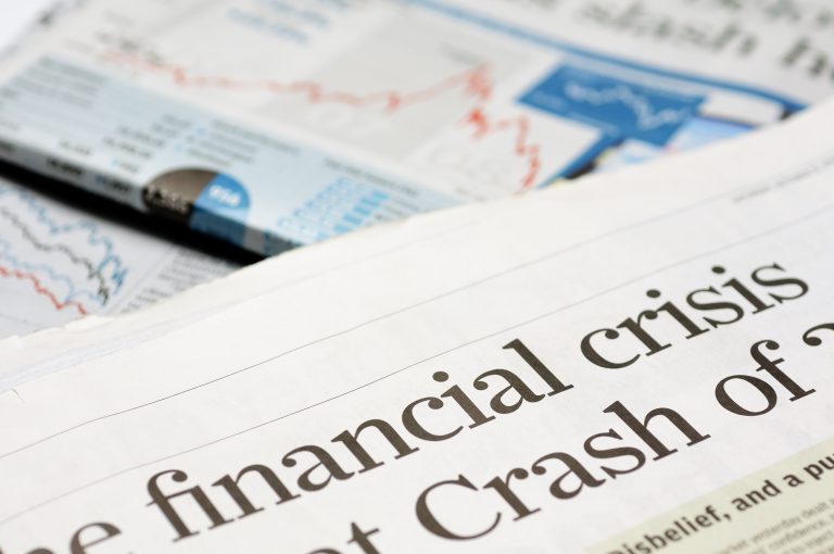 Newspaper,Headlines,-,Financial,Crisis