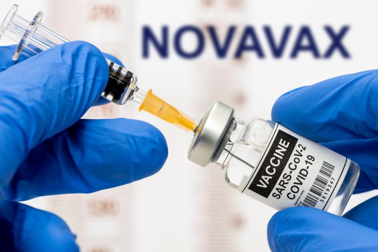 Augsburg,,Germany,-,03.,February,2022:,Novavax,Covid-19,Vaccine,In