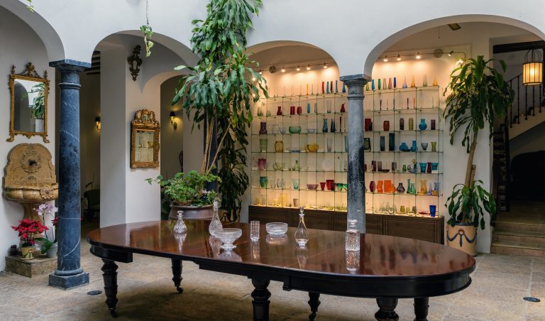 Museo de vidrio y cristal