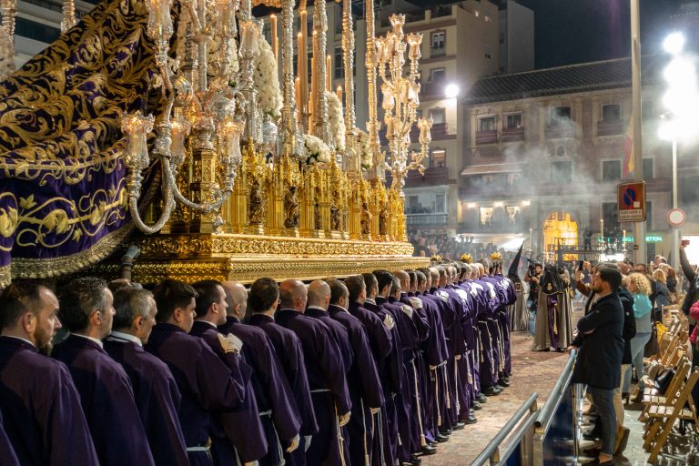 Malaga,,Andalusia/spain,-,April,16,2019:,Semana,Santa,Málaga,Is