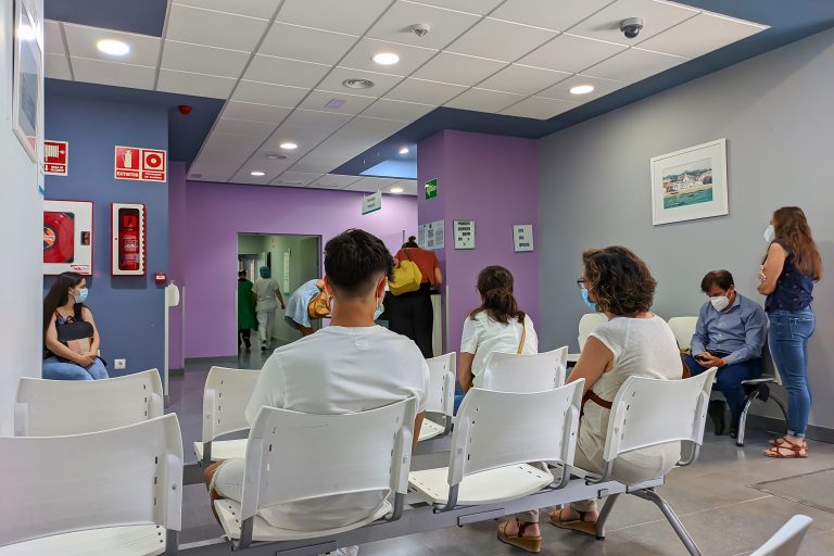 Huelva,,Spain,-,June,23,,2020:,Waiting,Room,Of,The