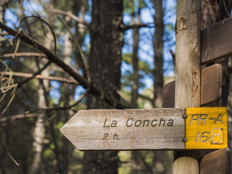 Marbella,,Spain,-,January,31,,2022:,Path,Signposting,To,A