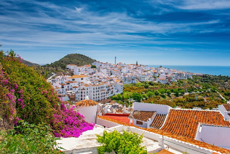 View,On,Frigiliana,,Spain