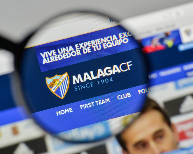 Milan,,Italy,-,November,1,,2017:,Malaga,Cf,Logo,On