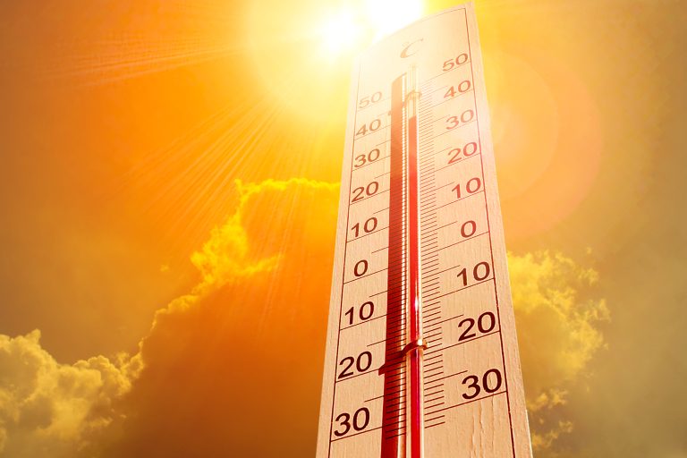 Thermometer,In,The,Sky,,The,Heat