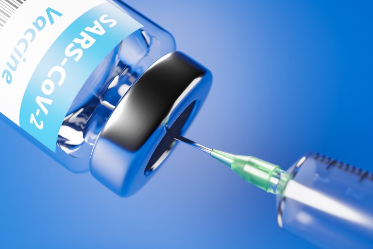 Vaccination,Against,The,New,Corona,Virus,Sars-cov-2:,A,Syringe,Being