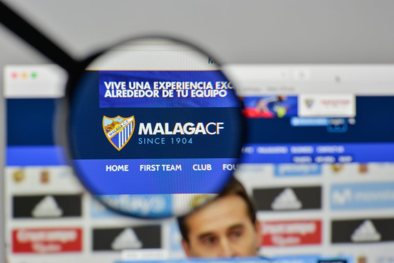 Milan,,Italy,-,November,1,,2017:,Malaga,Cf,Logo,On