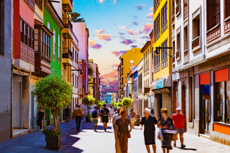 Canary,Islands.tenerife,la,Laguna,Village.travel,And,Tourism,In,Canaries.landmark,And,Vacations