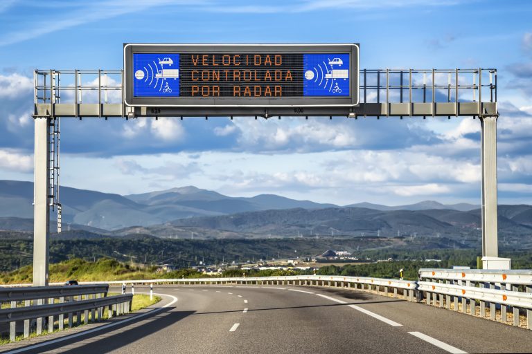 Radar,Led,Traffic,Road,Signs