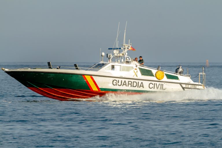 Torre,Del,Mar,,Malaga,,Spain-jul,30:,Guardia,Civil,Coast,Guard