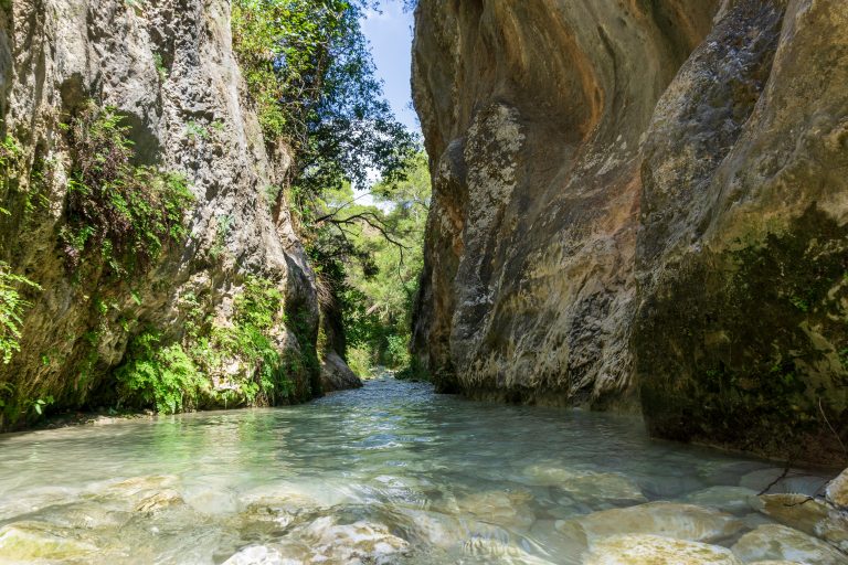 The,Rio,Chillar,Hiking,Trail.,Nerja,,Malaga,,Spain.
