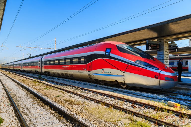 Venezia,,Italy,-,20,April,2018,-,High,Speed,Train,