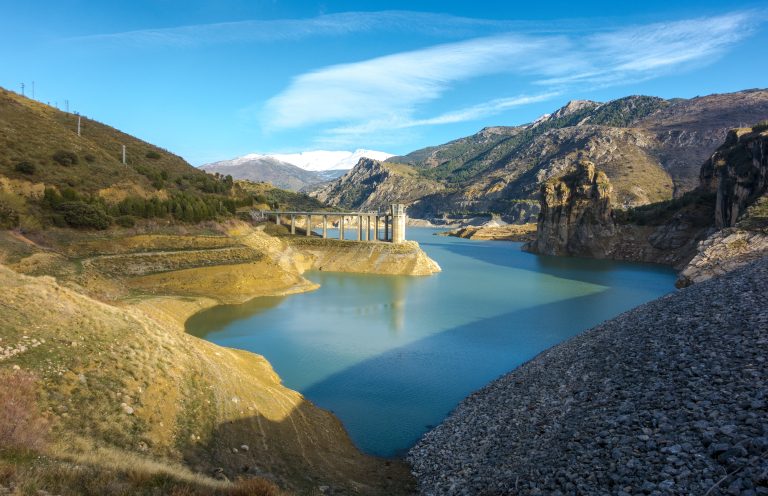 Canales,Reservoir,-,Reservoir,In,Guejar,Sierra,,Province,Of,Granada,