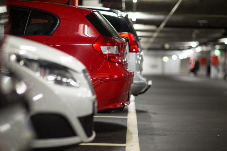 Underground,Parking/garage,(shallow,Dof;,Color,Toned,Image)