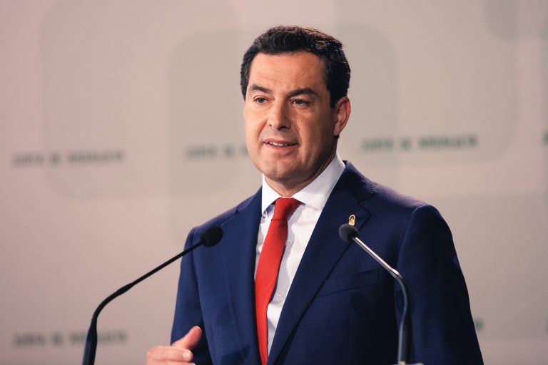 Juan,Manuel,Moreno,Bonilla.,Andalucia's,Regional,President,Juanma,Moreno,During