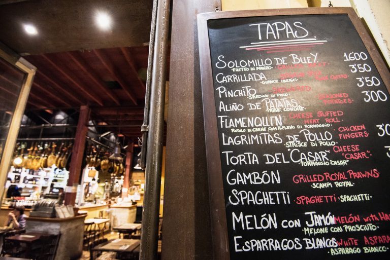 Tapas,Bar,In,Spain.,Spanish,Tapas,Bar,In,Historical,Center