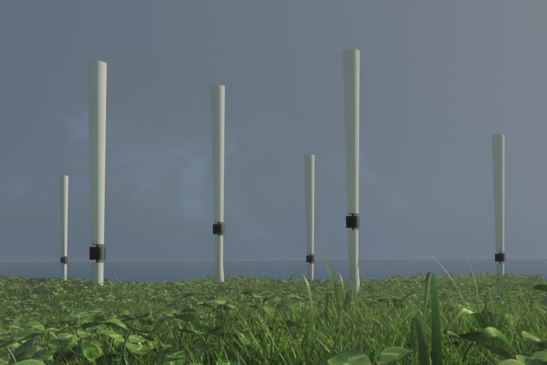 Bladeless,Wind,Turbine,3d