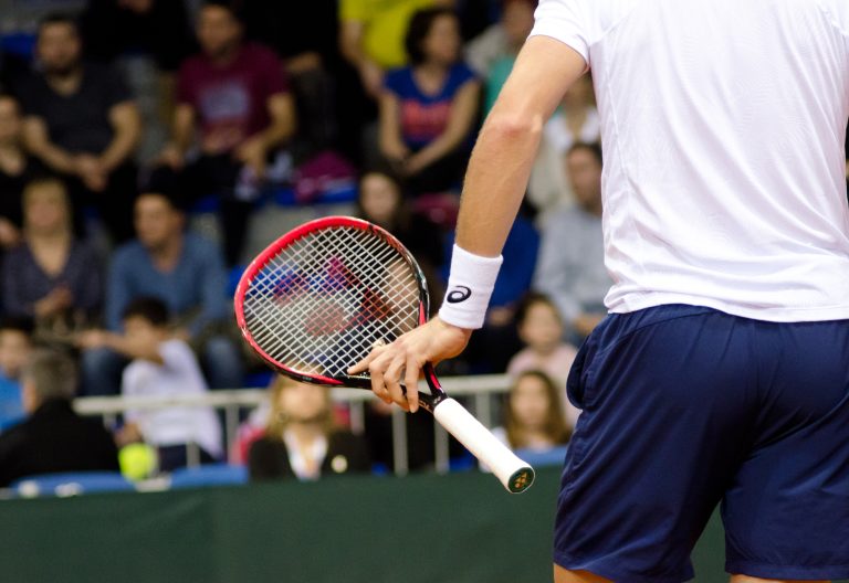 Detail,Of,Hand,And,Racket,,Johnson,Steve,Playing,In,The