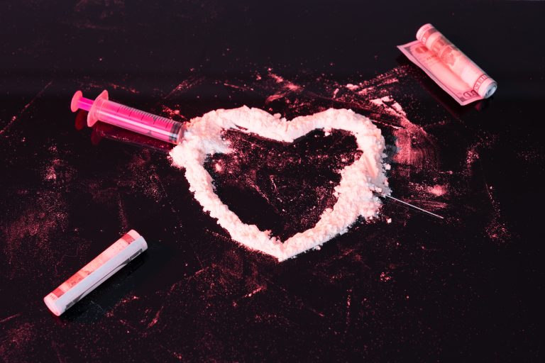 Close,Up,Photo,Of,The,Heart,Made,Of,Heroin,Pierced