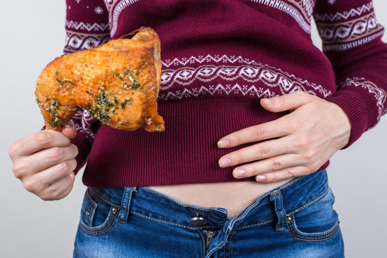 Junk,Food,Eating,Too,Much,Concept.,Cropped,Close,Up,Photo