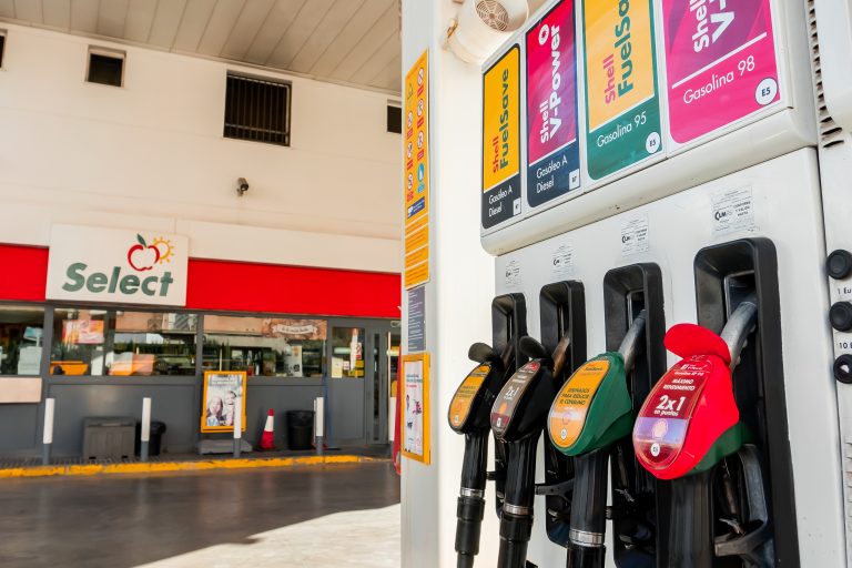 Valencia,,Spain,-,September,4,,2020:,A,Man,Filling,Up