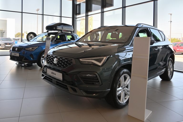 Gdansk,,Poland,-,August,27,,2022:,New,Model,Seat,Ateca