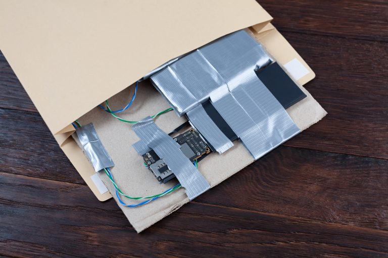 Mail,Bomb,Ied,-,Improvised,Explosive,Device,With,C4,And