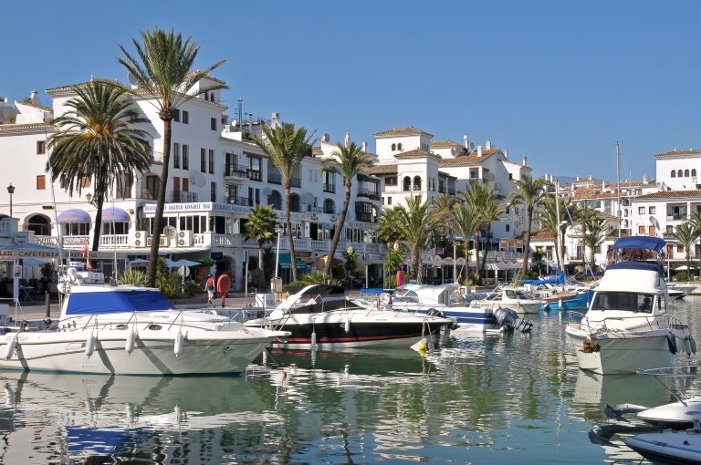 Manilva,,Spain,-,September,24,,2011:,Sport,Boats,In,The