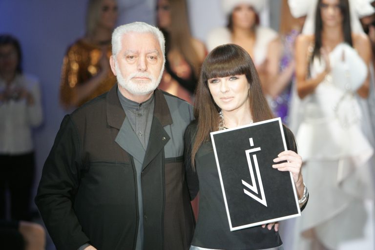 Paco,Rabanne,(left),And,Veronika,Jeanvie,Present,Their,New,Collection