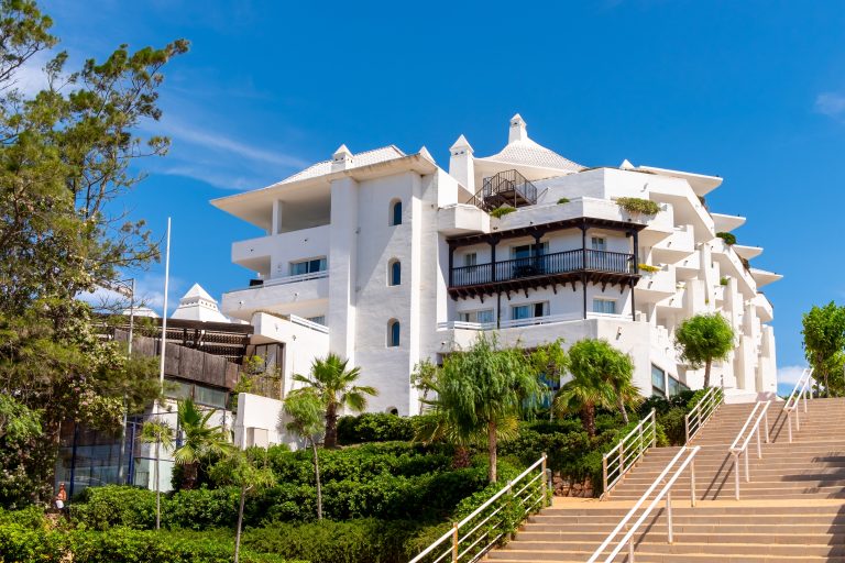 Estepona,,Malaga,,Spain,-,June,08,,2022:,Beautiful,Luxury,Residential