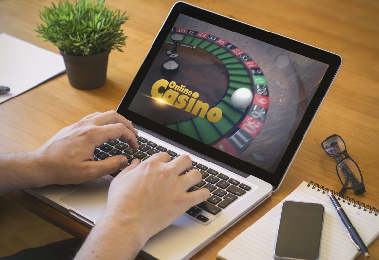 Game,Online,Concept.,Close-up,Top,View,Of,A,Coolhunter,Working