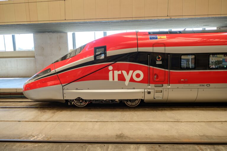Zaragoza,,Spain,-,August,,2022.,A,High,Speed,Train,From